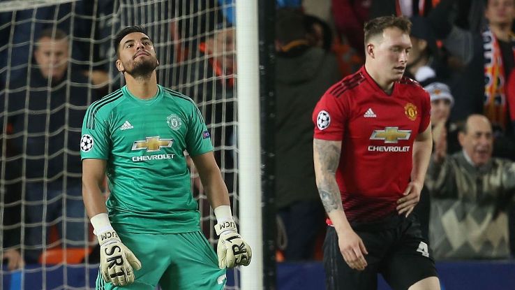 On a night when Man United were truly poor, Phil Jones and Sergio Romero's comical mix up told the entire story.