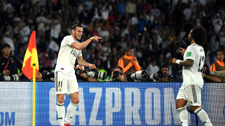 Gareth Bale was a one-man show vs. Kashima Antlers, scoring a hat trick in 11 minutes of game action.