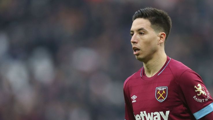 Samir Nasri is likely to make his first Premier League appearance since Aug. 2016 against Arsenal on Saturday.