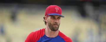 Phillies' Harper (migraine) out Tuesday vs. Mets