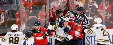 Bruins' Pat Maroon: Matthew Tkachuk fought dirty vs. David Pastrnak