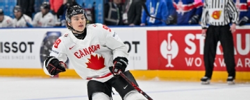 Connor Bedard scores twice as Canada starts defense with rally