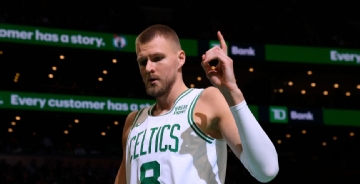 Celtics' Porzingis 'getting better' ahead of Finals