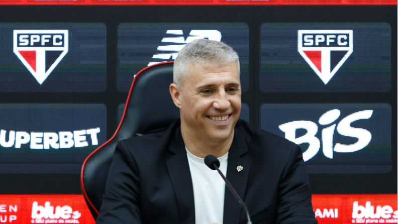 Hernán Crespo é inscrito no BID e pode estrear pelo São Paulo contra o Flamengo
