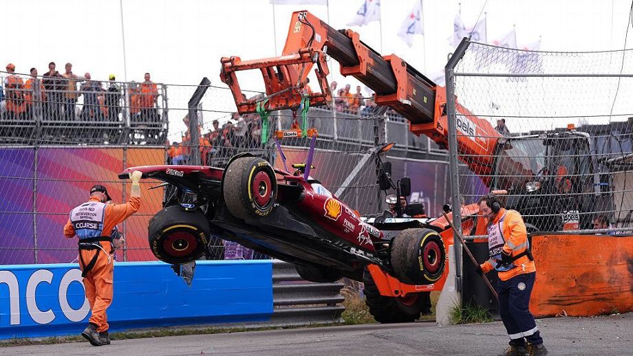 Ferrari vive 'pesadelo' com batidas de Hamilton e Leclerc, e Piastri vence na Holanda; Bortoleto larga mal e decepciona