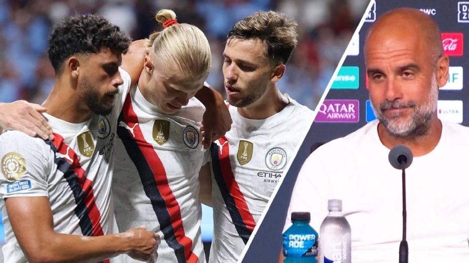 Guardiola hails Echeverri after first City goal