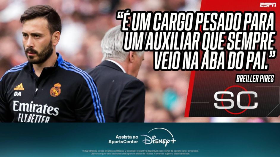 Acerto com o Botafogo deixa caminho aberto para Davide Ancelotti estar com pai na Copa do Mundo com a seleção brasileira