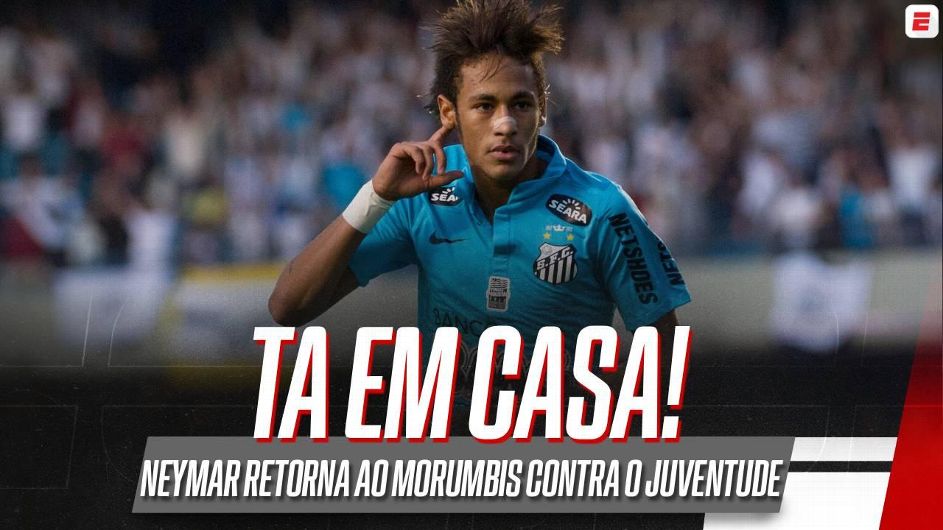 Campeão, hat-trick e quase um gol por jogo: Neymar reencontra Morumbis tentando tirar o Santos do Z-4