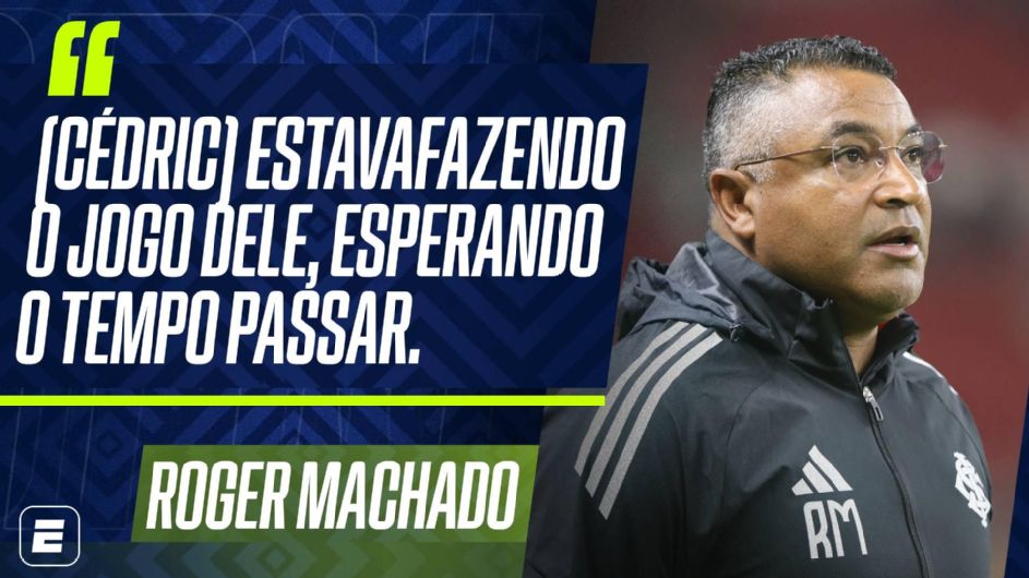 Vice do Inter diz se demissão de Roger foi debatida no vestiário e é sincero sobre futuro do técnico