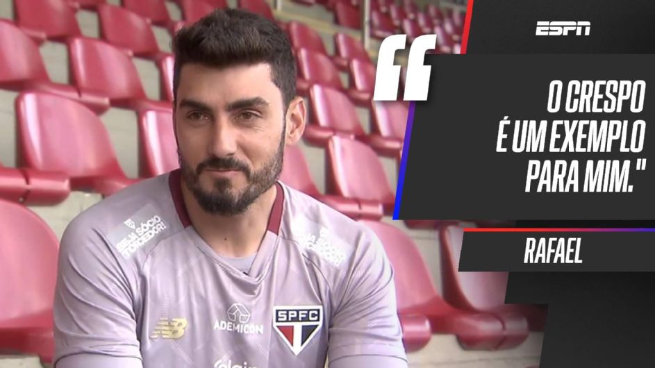 Rafael quer título para coroar 'magia' entre São Paulo e Libertadores e exalta papel de Crespo: 'Um exemplo'