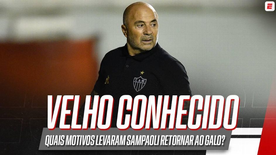 Atlético-MG acerta a contração de Jorge Sampaoli como substituto de Cuca; veja detalhes