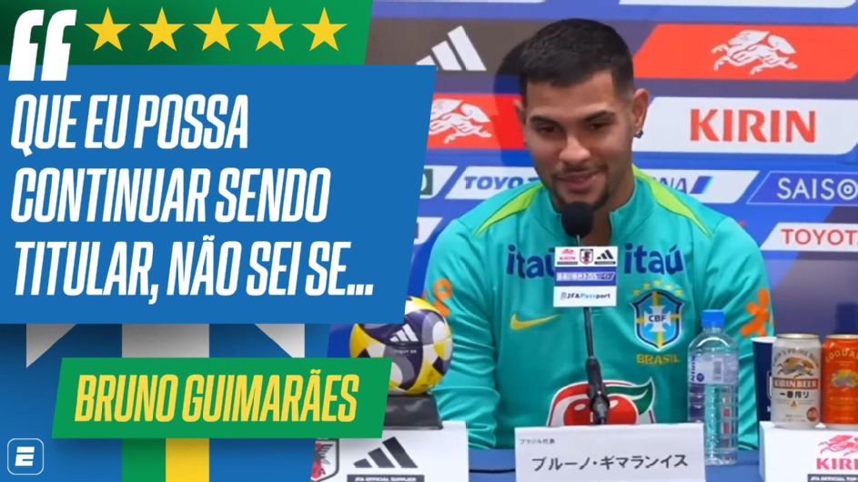 Bruno Guimarães exalta Ancelotti após 'ciclo conturbado', revela conversa com italiano e vê Brasil forte antes de Copa