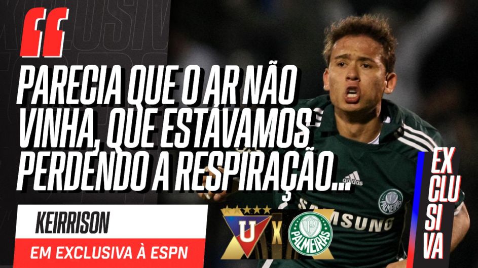 Falta de ar ao subir escada e mudança até na comida: os relatos de ex-jogadores do Palmeiras que sofreram com altitude em Quito