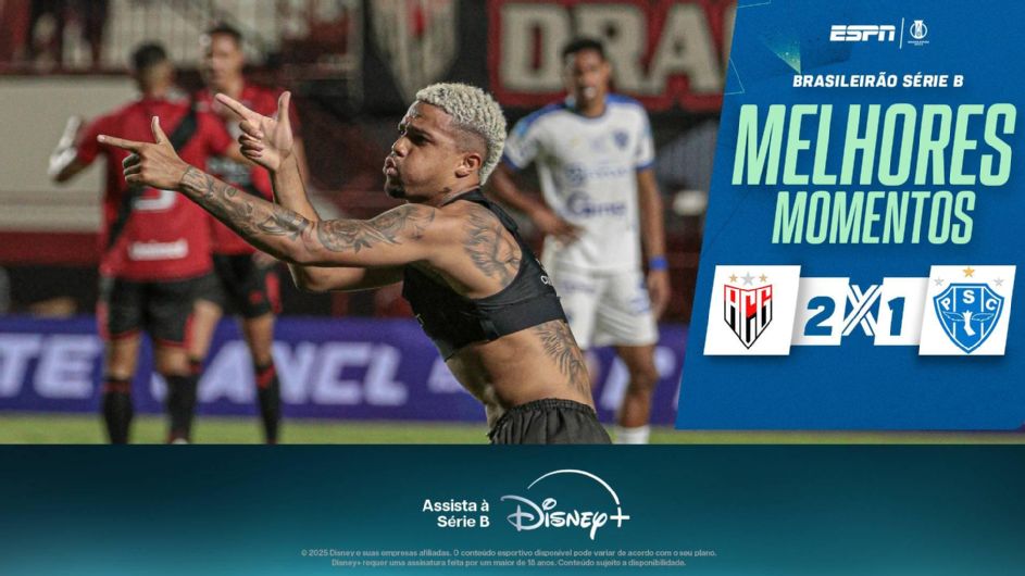 Paysandu leva virada do Atlético-GO e tem rebaixamento para a Série C decretado