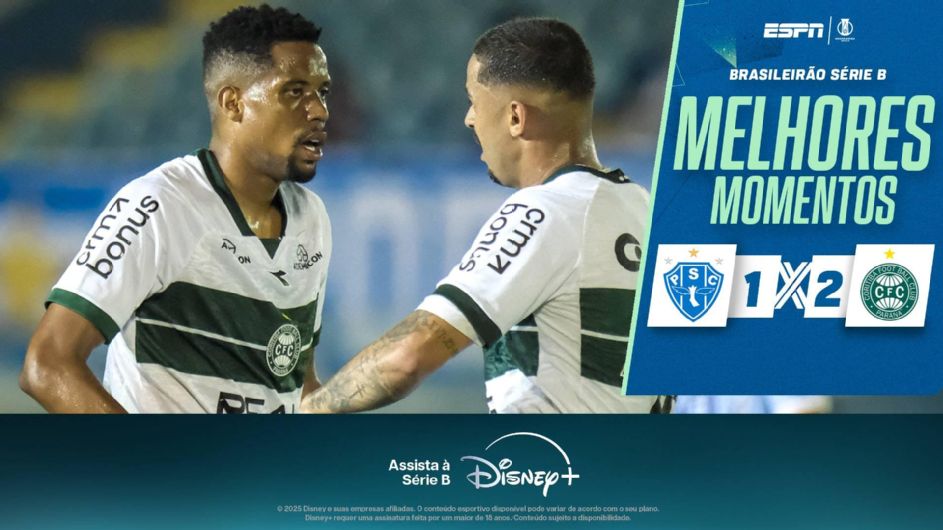 O que falta para o Coritiba ser campeão da Série B, que tem briga insana pelo acesso e cinco times fugindo da queda; veja as probabilidades