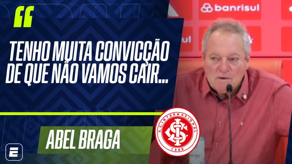 Sem remuneração, Abel é apresentado no Inter, rechaça rebaixamento e não descarta outro cargo em 2026