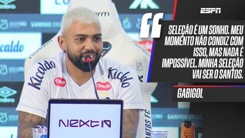 Gabigol vuelve a Santos: el delantero es presentado oficialmente