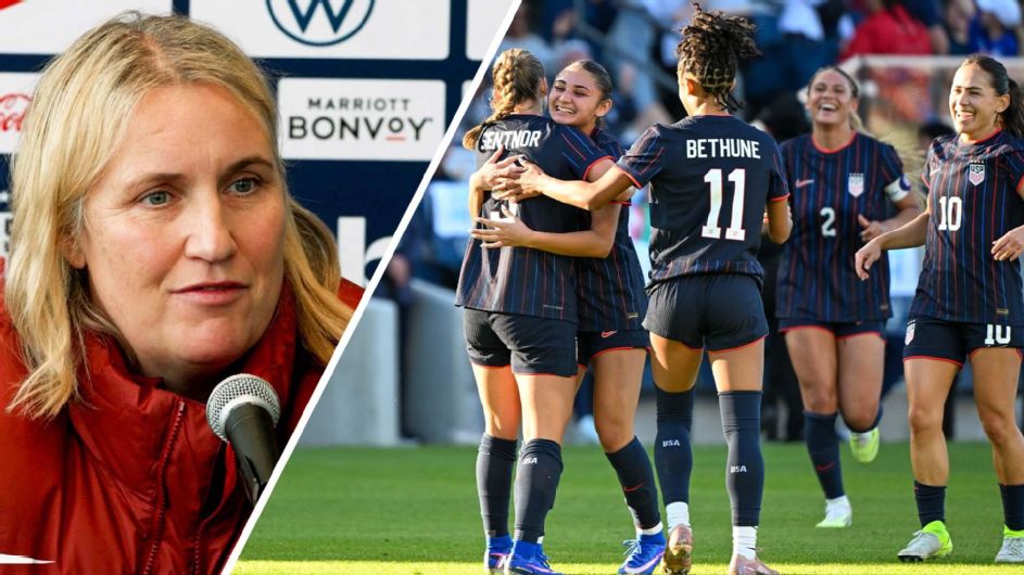 Emma Hayes' USWNT vision for 2027 World Cup is becoming clear