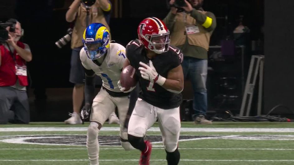 Falcons, Bijan Robinson run over Rams in Week 17 MNF win