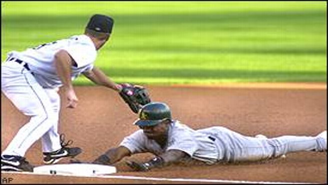 A's score early, defeat Tigers in 12-3 rout - CBS San Francisco