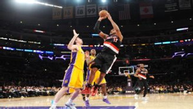 Lakers' Nick Young scores 40 points against Portland - Los Angeles