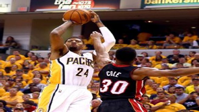 Gallery, Pacers vs. Heat, Paul George returns