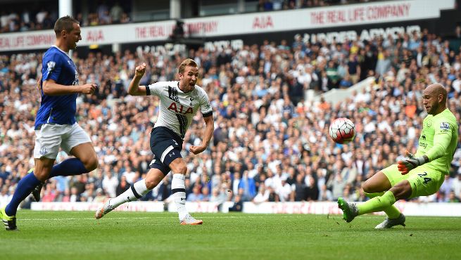 Tottenham Hotspur 0-0 Everton English Premier League 2015-16 EPL football  RESULT: Tim Howard saves deny Spurs first win