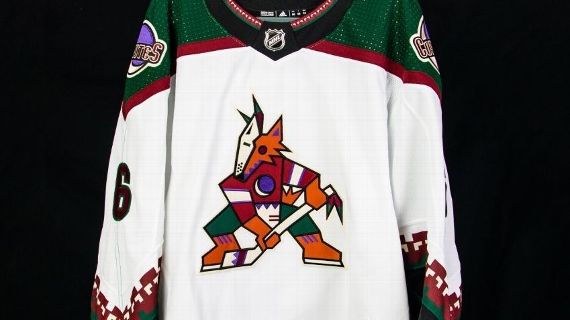 ANY NAME AND NUMBER ARIZONA COYOTES HOME OR AWAY KACHINA AUTHENTIC ADI –  Hockey Authentic