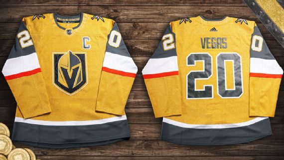 Pass or Fail: Vegas Golden Knights' new all-gold third jerseys - NBC Sports
