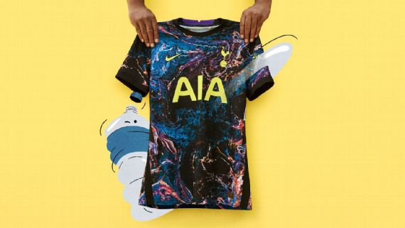 Tottenham's colourful new Nike third shirt appears for sale online and  splits opinion among fans 