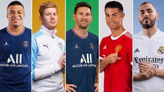 Ránking: los 10 mejores jugadores de la UEFA Champions League 2021/22