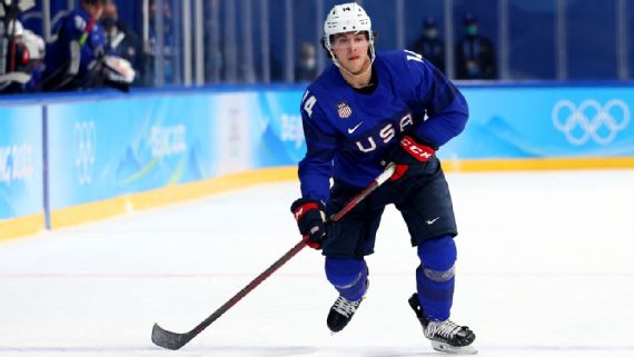 Matty Beniers: No.2 NHL Draft pick ready for USA Olympic bid