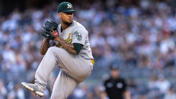 Montas wasn't fully healthy when traded to Yankees from A's - The