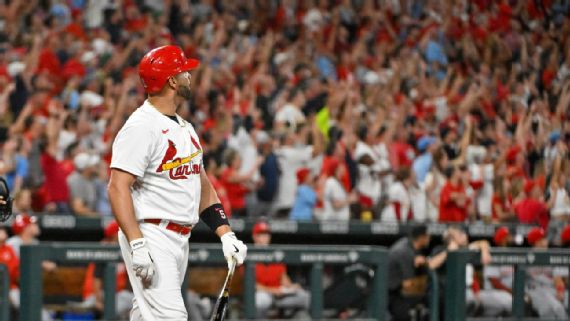 Albert Pujols home run tracker: How Cardinals slugger can finish career  with 700 home runs at current pace