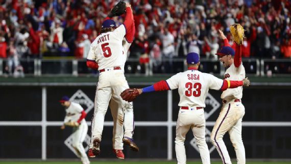 2022 MLB Playoffs: Guardians, Phillies, Mariners, Padres get Ws