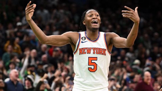 Immanuel Quickley - New York Knicks - Game-Worn City Edition Jersey -  2020-21 NBA Season