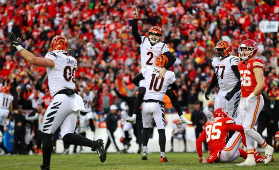 Photo Gallery: Evan McPherson's foot saves Bengals in NFL debut