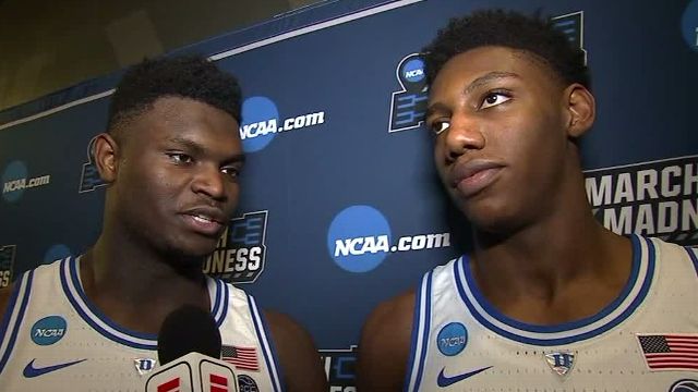 Zion Williamson, Duke hold off UCF 77-76 to reach Sweet 16