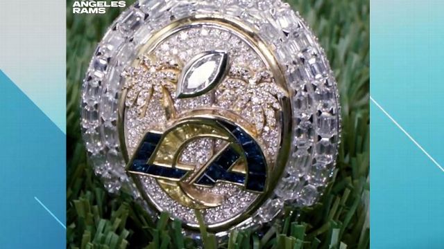 Los Angeles Rams Super Bowl LVI Champions 24 Statement Size Steel Laser Cut Sign