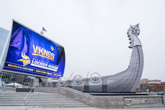 Minnesota Vikings - A mountain of a man will lead the #Vikings Skol Chant  and sound the Gjallarhorn on Sunday!
