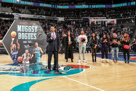 NBA_ Men Basketball Alonzo Mourning Jerseys Tyrone Muggsy Bogues