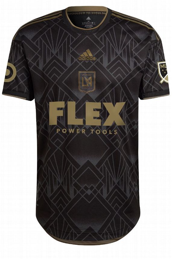 LAFC Los Angeles Football Club 2020 2021 Black Home Soccer Jersey