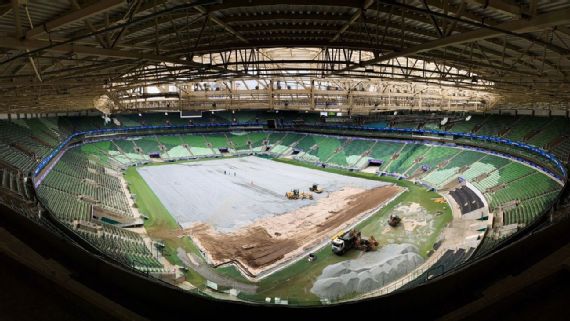 WTorre estabelece cronograma de instalação da grama sintética no Allianz Parque; veja as datas