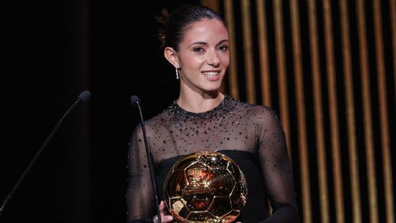 Aitana Bonmatí won the Ballon d'Or and FIFA The Best Player of Year each for the third straight time.