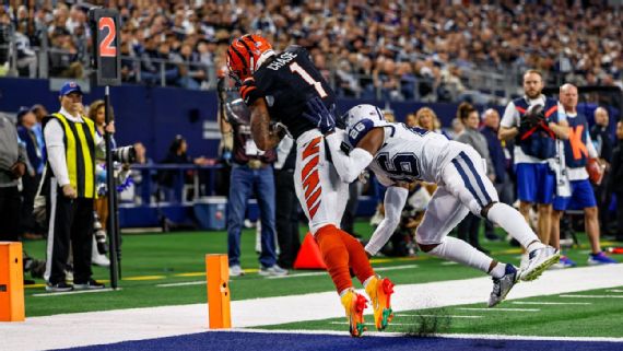 Ja'marr Chase comanda vitória do Cincinnati Bengals sobre Dallas Cowboys no Monday Night Football