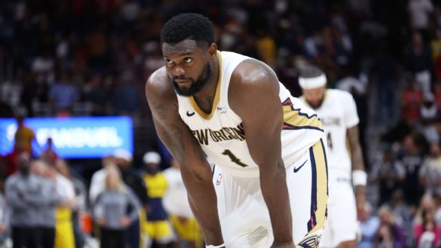 Zion Williamson de los New Orleans Pelicans