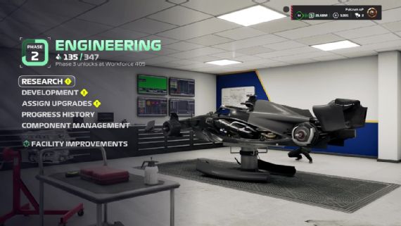 Team HQ in EA Sports F1 25