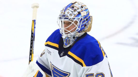 Jordan Binnington`s Mask