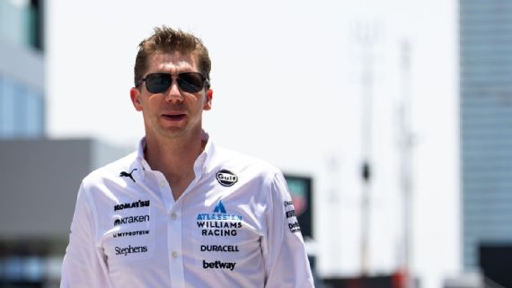 James ⁣Vowles,Williams F1‍ Team Principal,at a race⁢ event in 2025.