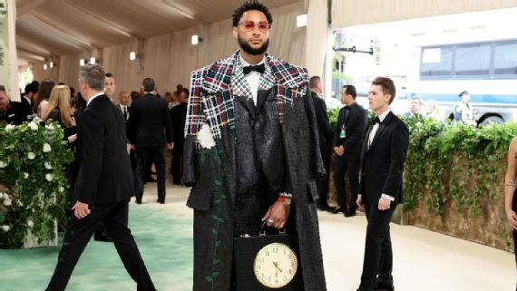 Ben Simmons` 2024 Met Gala look by Thom Browne